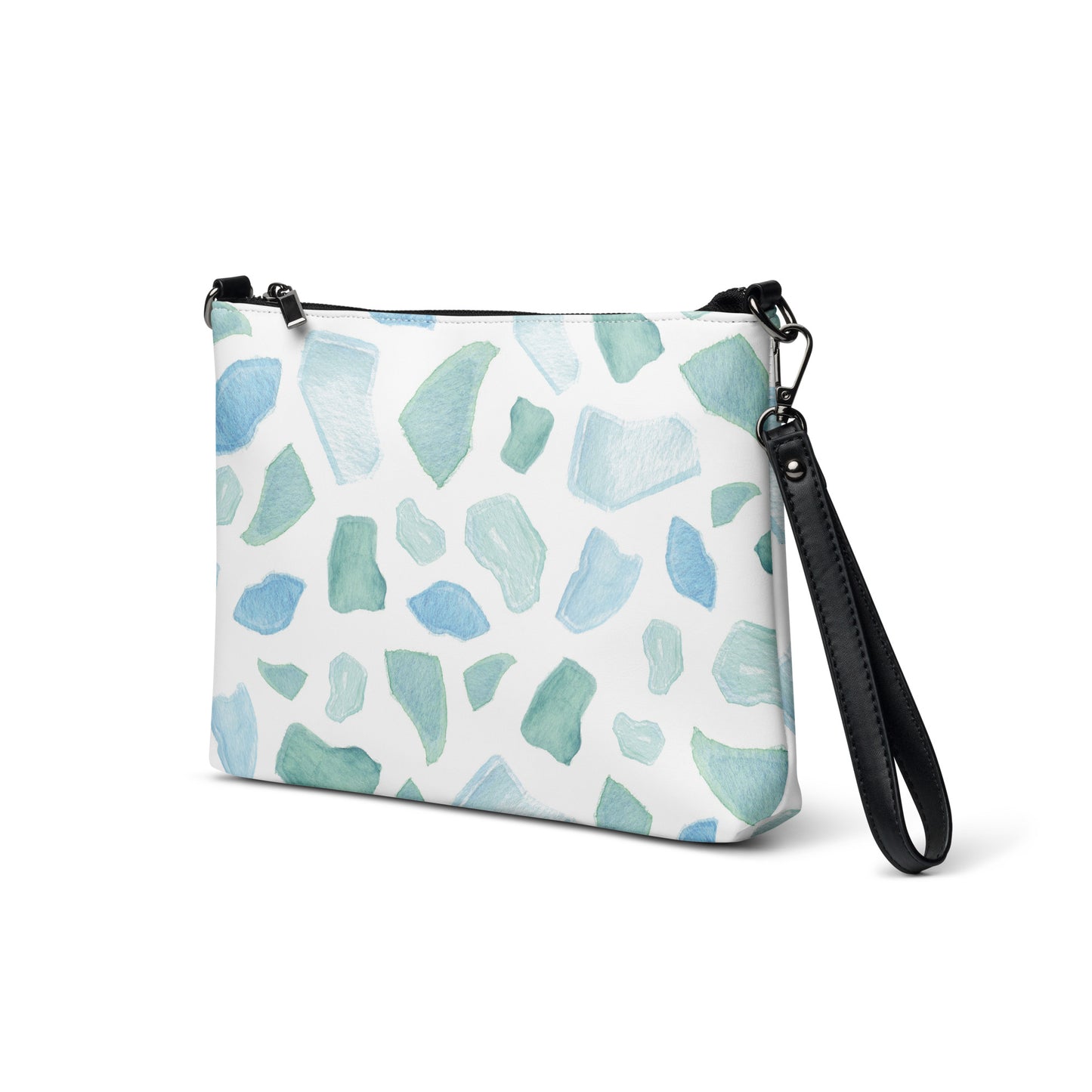 Sea Glass Pattern Crossbody Bag