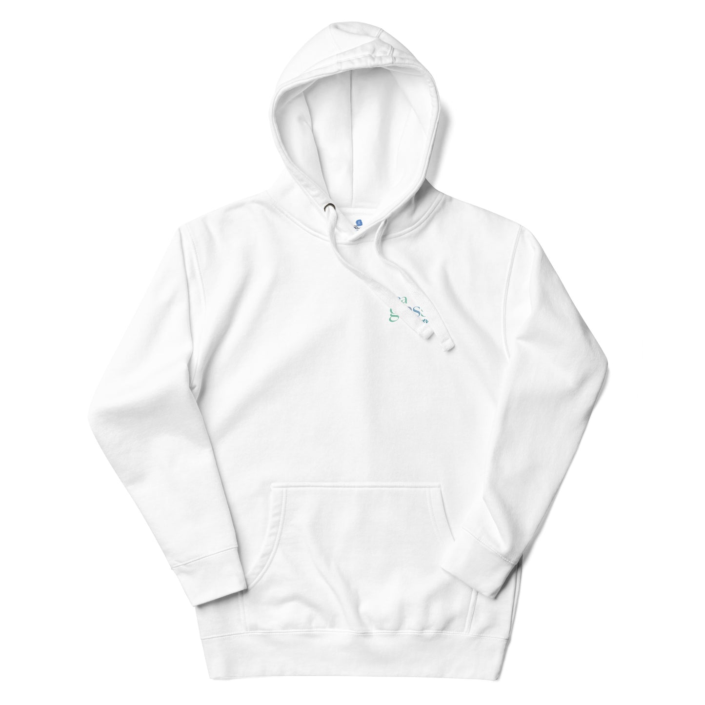 Sea Glass Lover Hoodie - Small Logo Design