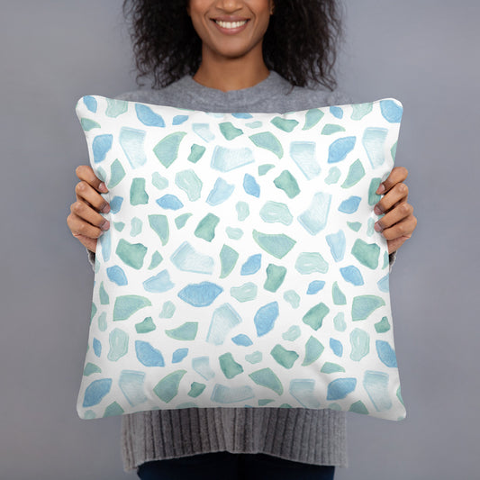 "Calm Tides" Pillow - 18"x18"