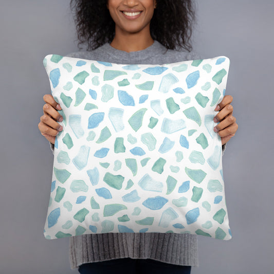 "Calm Tides" Pillow - 18"x18"