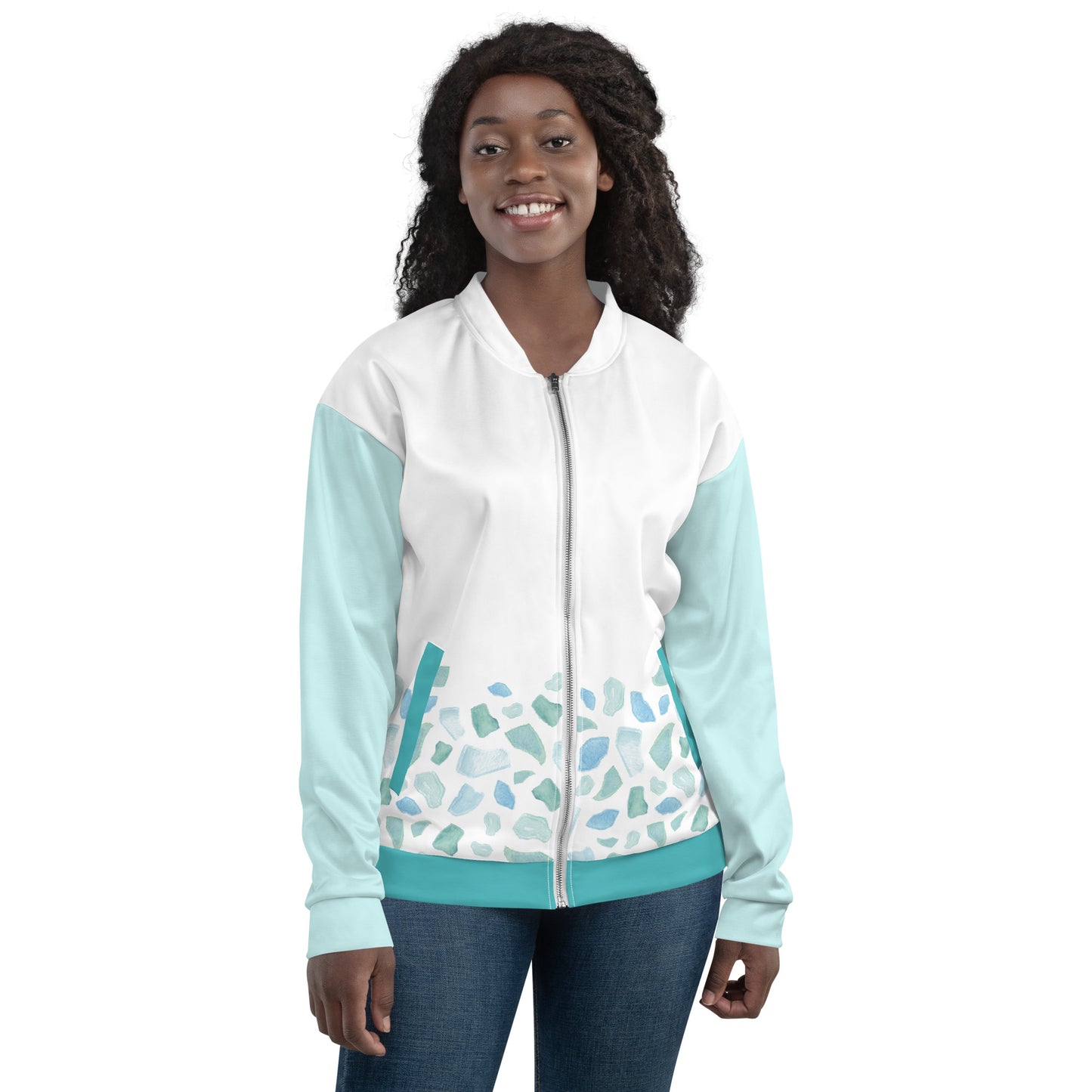 Sea Glass Bomber Jacket