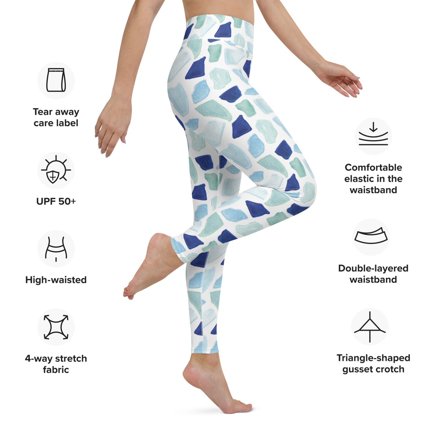 Seaglass Yoga Leggings