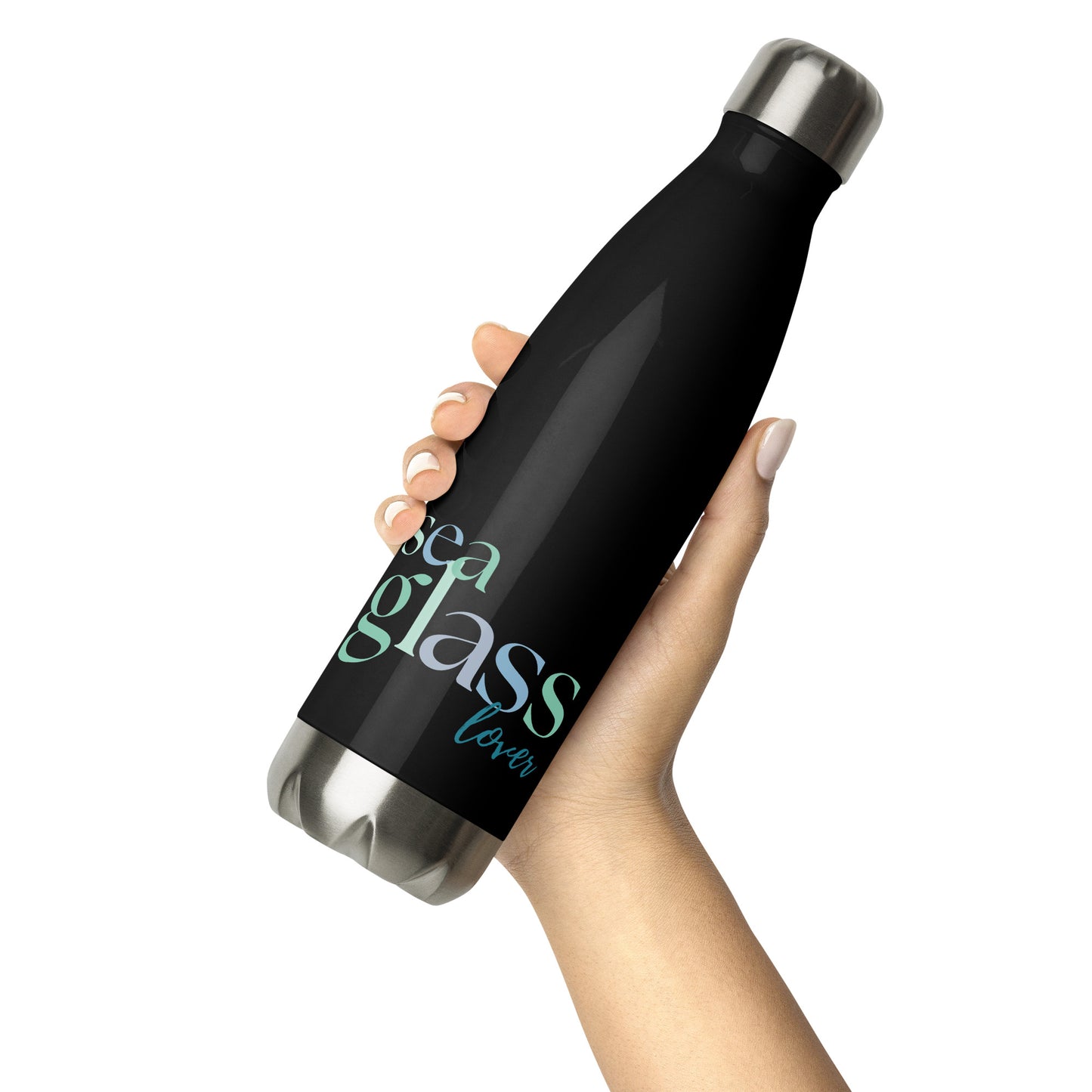 Sea Glass Lover Stainless Steel Water Bottle