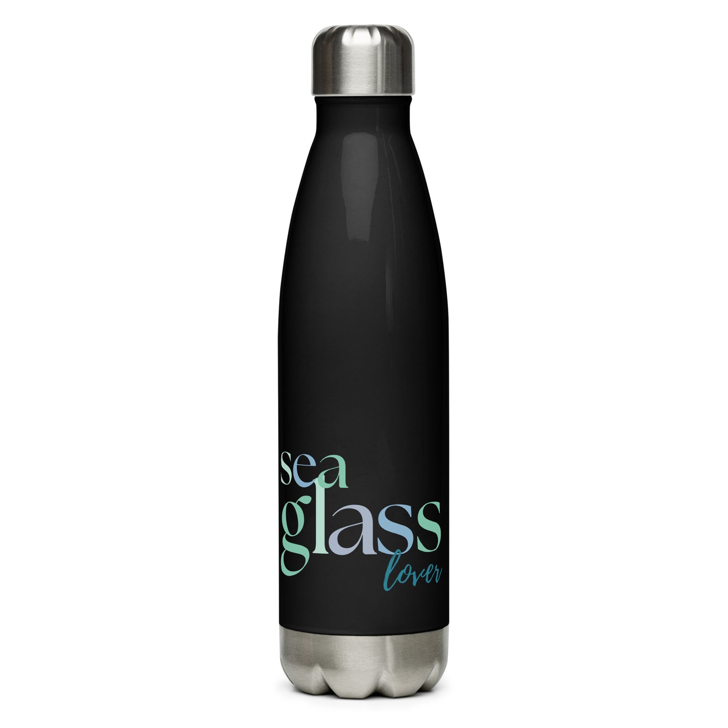 Sea Glass Lover Stainless Steel Water Bottle