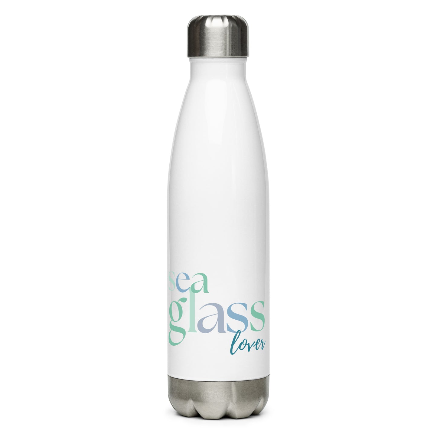 Sea Glass Lover Stainless Steel Water Bottle