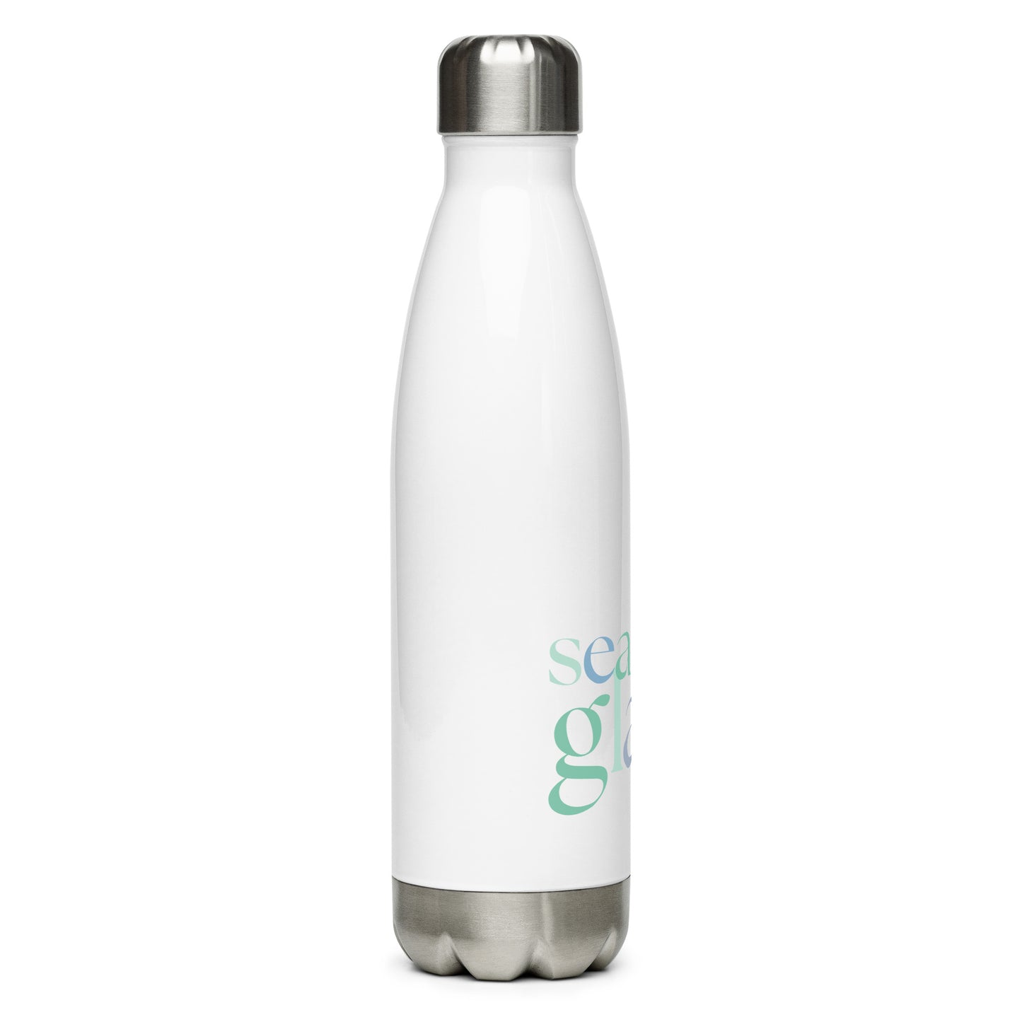 Sea Glass Lover Stainless Steel Water Bottle